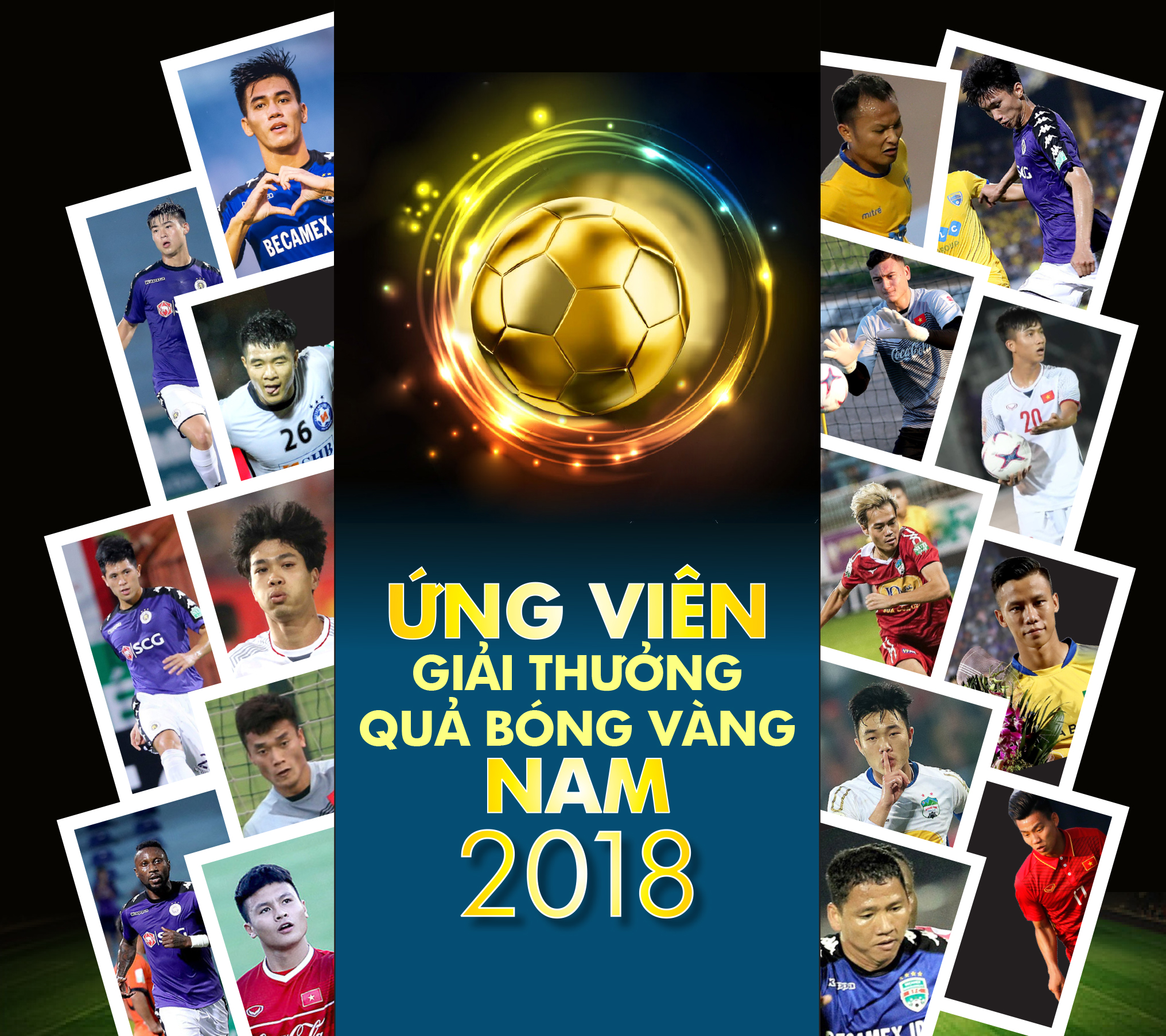 Danh sách ứng viên Giải thưởng Quả bóng vàng nam 2018
