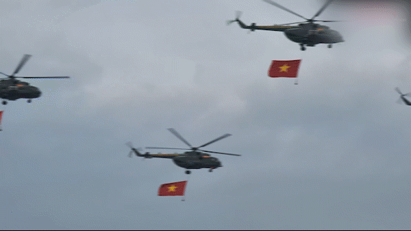 Toàn cảnh lễ diễu binh, diễu hành kỷ niệm 70 năm Chiến thắng Điện Biên Phủ
