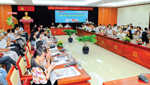 Quang cảnh buổi lễ phát động. Ảnh: CAO THĂNG