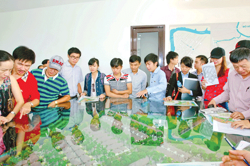 Chính thức ra mắt hôm qua 27-5, Hội Môi giới BĐS được kỳ vọng sẽ đưa nghề môi giới vào khuôn khổ (Ảnh chỉ mang tính chất minh họa).