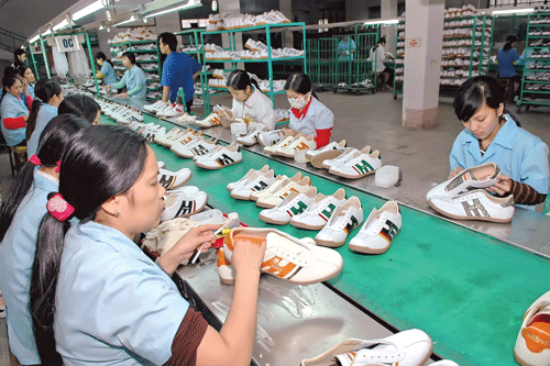 Ngành da giày Việt Nam vẫn chịu nhiều sức ép.