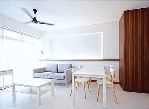 Bàn ghế “chân dài” tạo cảm giác không gian rộng rãi trong căn hộ. Bàn ghế “chân dài” tạo cảm giác không gian rộng rãi trong căn hộ.