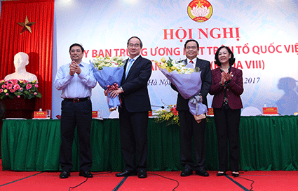 Ông Trần Thanh Mẫn làm Chủ tịch Ủy ban TƯ MTTQ Việt Nam ảnh 4