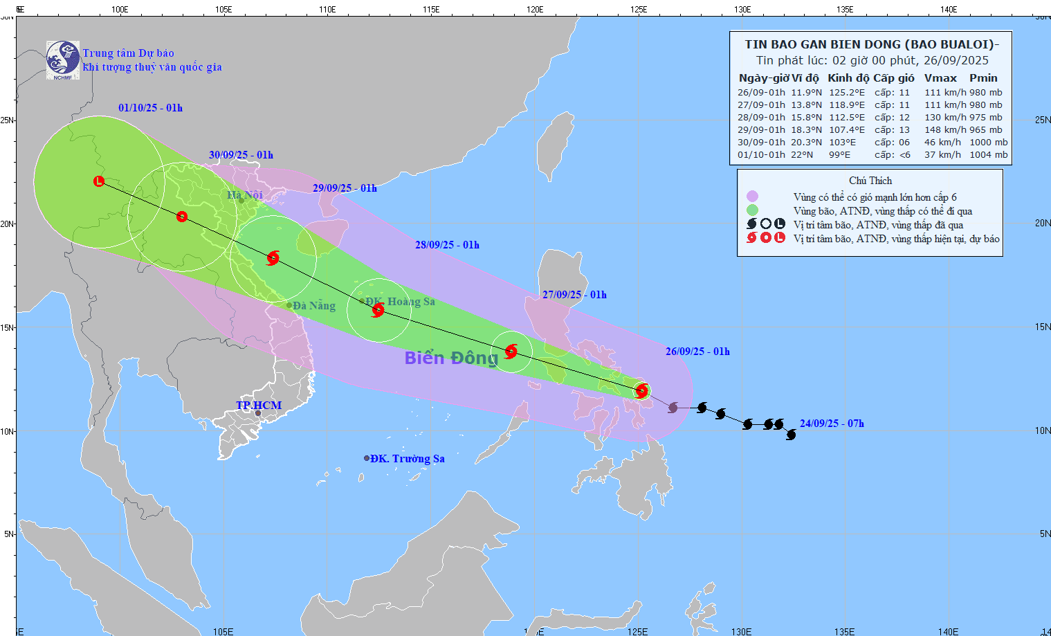Vietnam’s forecast model as of 1 a.m. on September 26 img-2684-7919-8691.gif