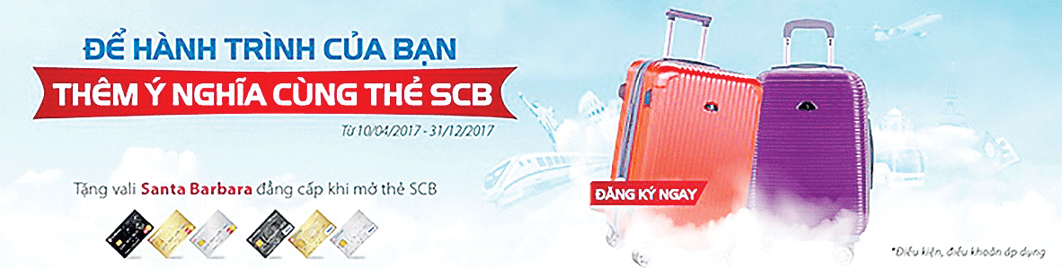 Phát hành thẻ SCB, nhận quà như ý ảnh 1 Phát hành thẻ SCB, nhận quà như ý ảnh 1