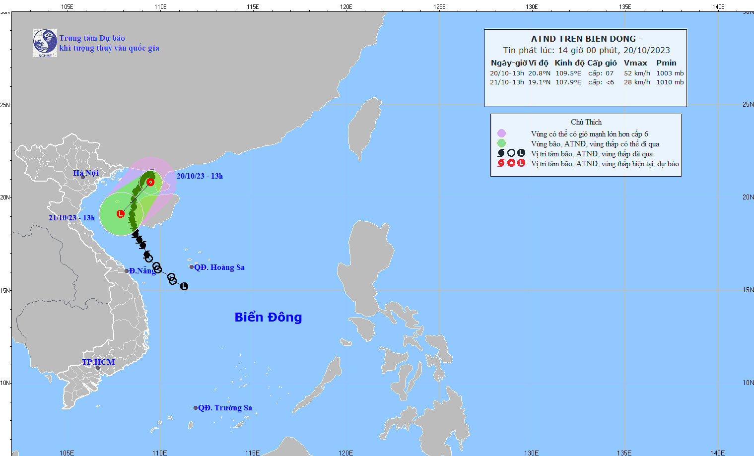 Bão số 5 đã suy giảm thành áp thấp nhiệt đới trưa 20-10 Bão số 5 đã suy giảm thành áp thấp nhiệt đới trưa 20-10
