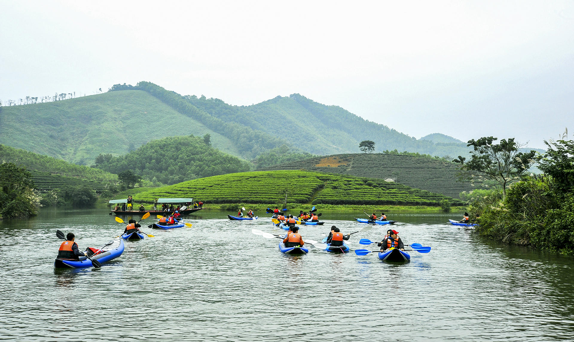 Trải nghiệm non nước với với Kayak-Sup