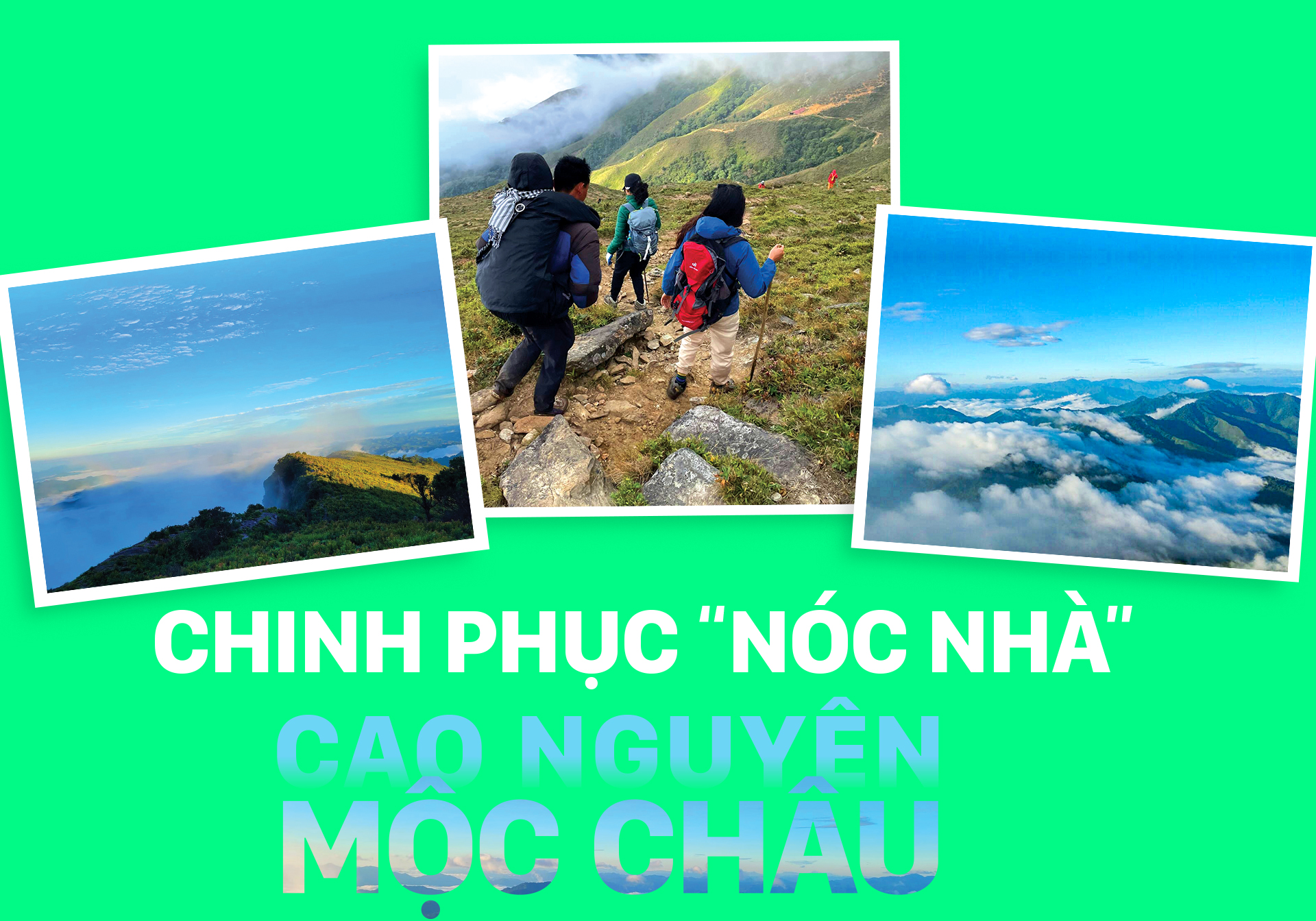 Chinh phục “nóc nhà” cao nguyên Mộc Châu