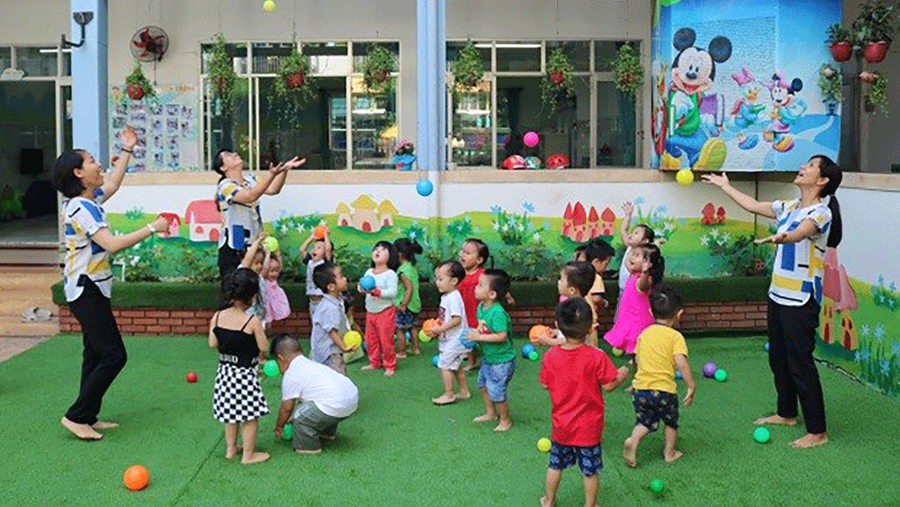 Hiệu quả từ mô hình “lấy trẻ làm trung tâm”