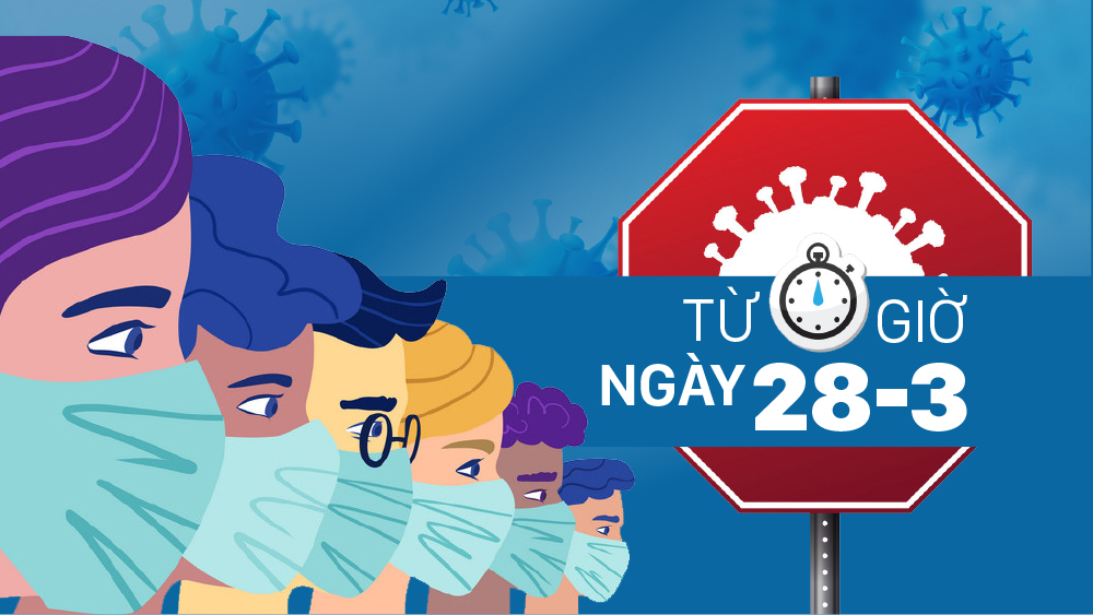 Hạn chế tụ tập đông người từ 0 giờ ngày 28-3 