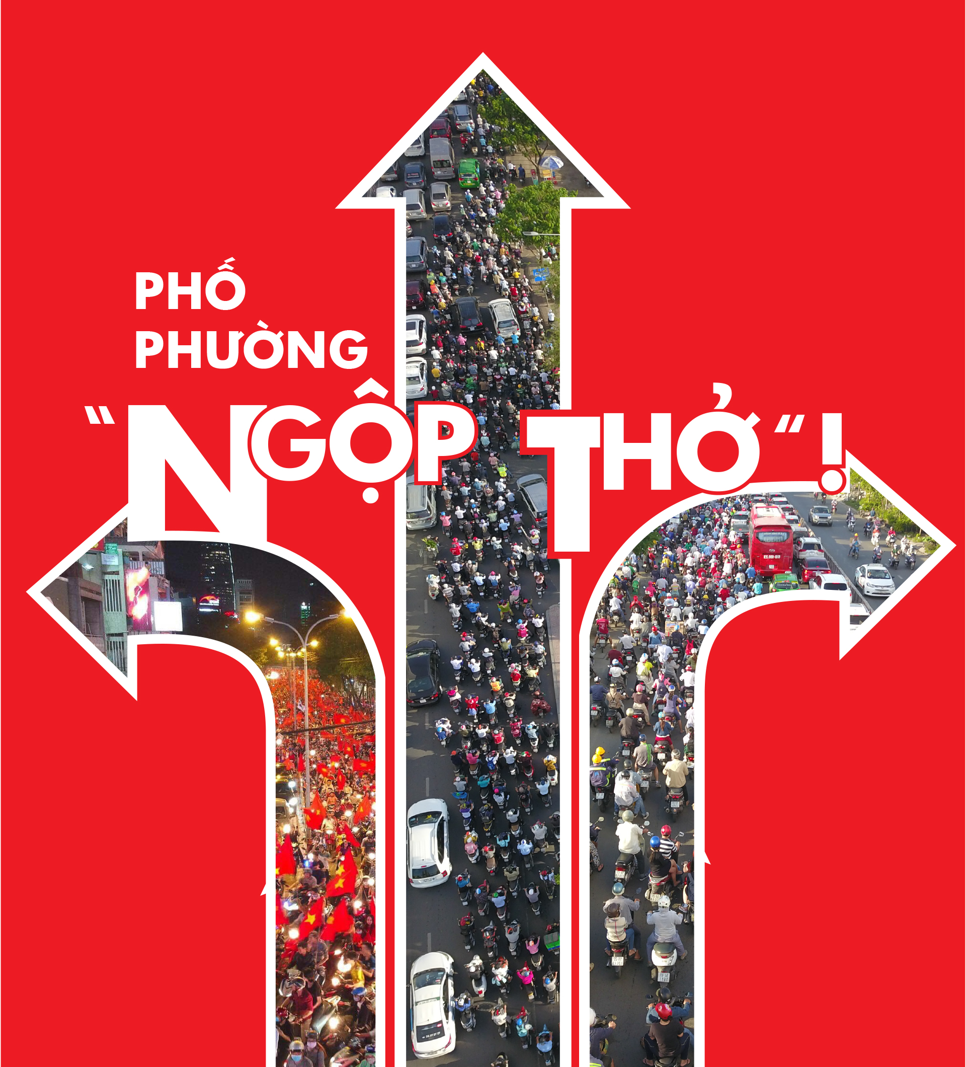 Phố phường “ngộp thở“!