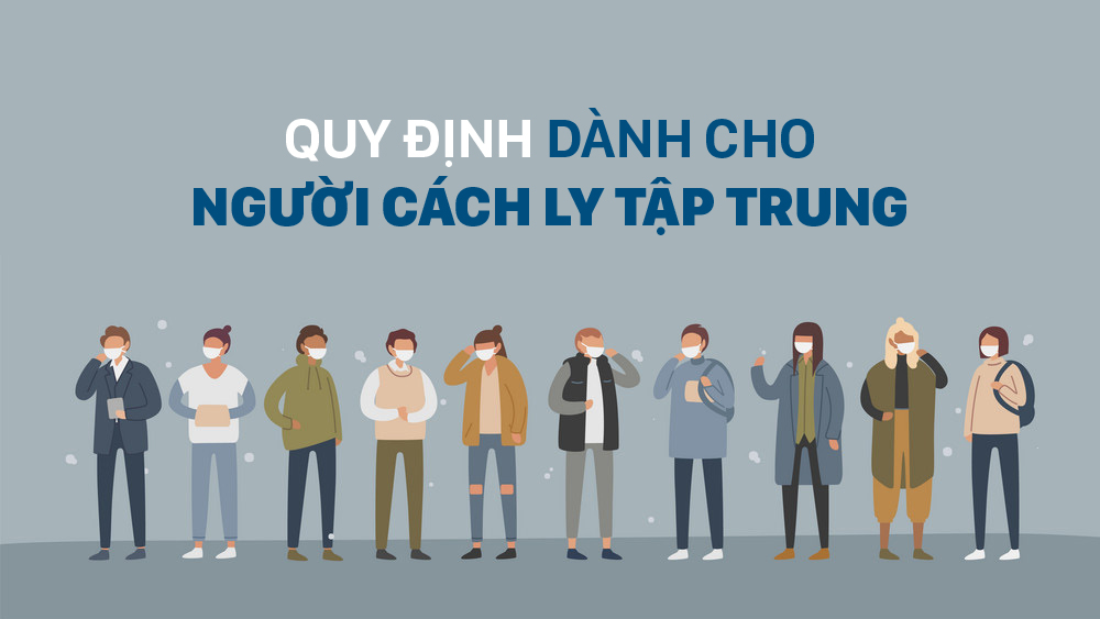 Quy định dành cho người cách ly tập trung