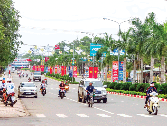 Thành lập thành phố Đồng Xoài