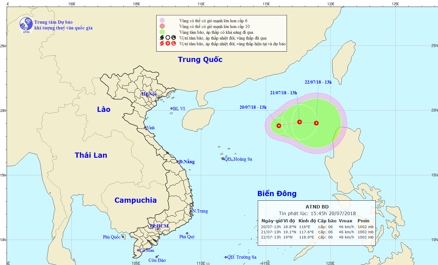 One more tropical low-pressure hits East Sea