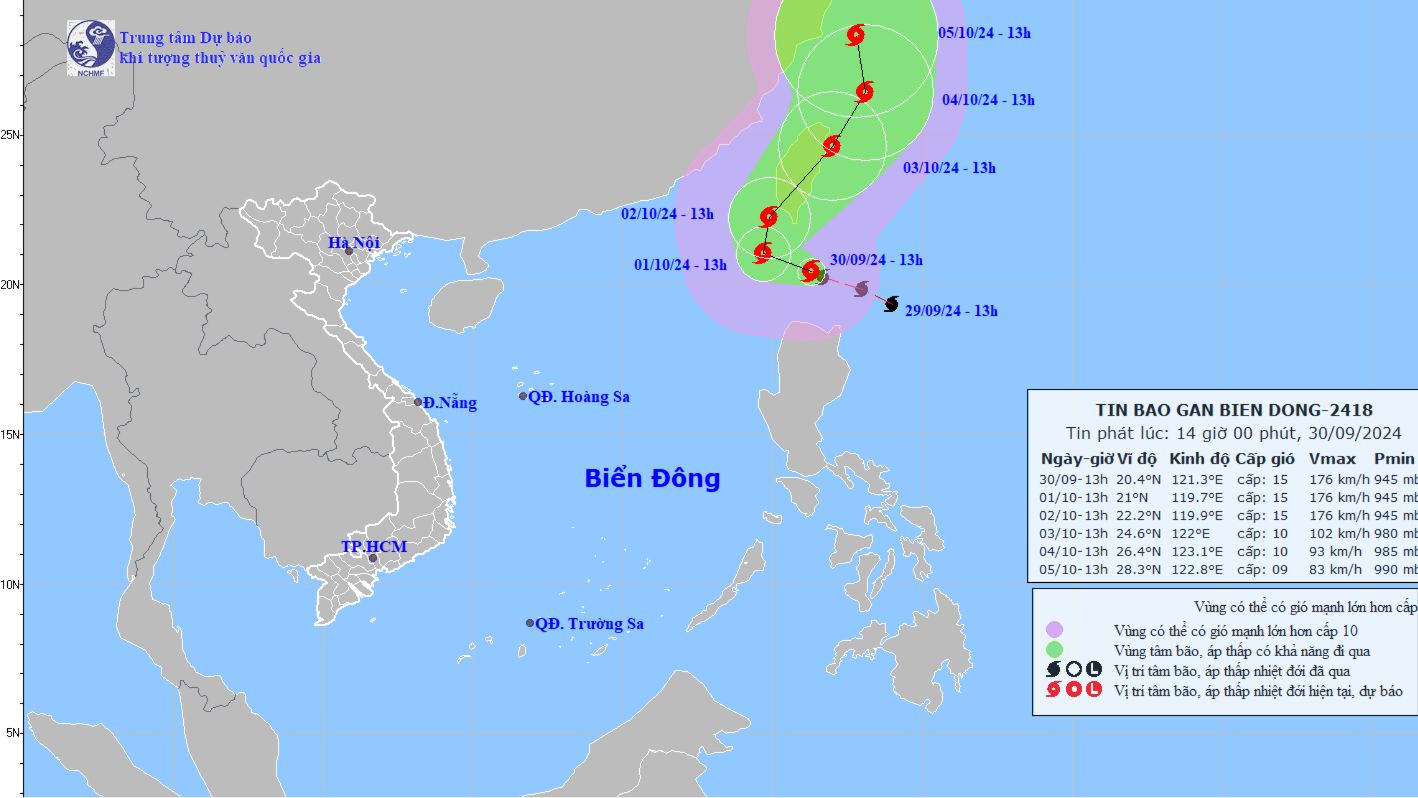 Bộ NN-PTNT đề nghị chủ tàu thuyền ứng phó bão Krathon