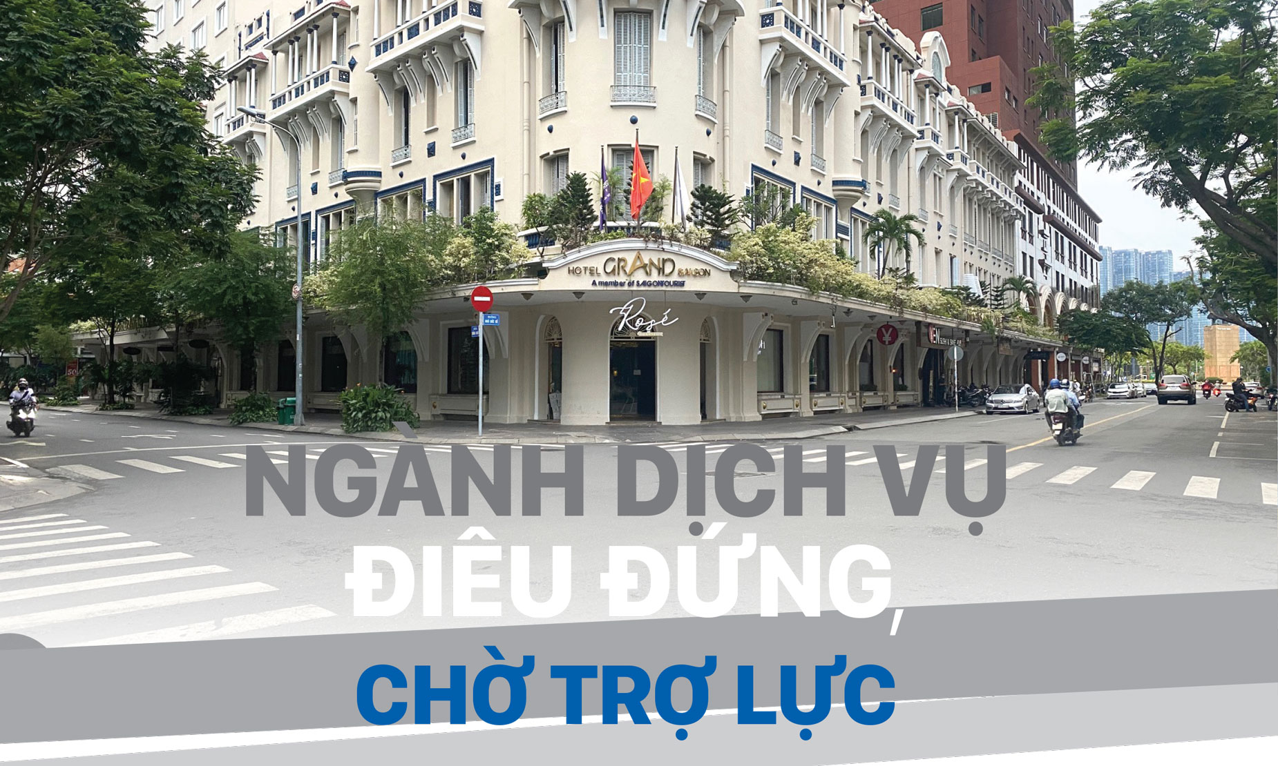 Ngành dịch vụ điêu đứng, chờ trợ lực