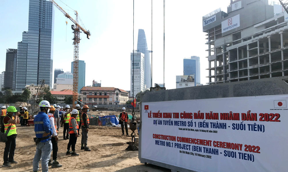 Triển khai thi công dự án Metro Bến Thành - Suối Tiên