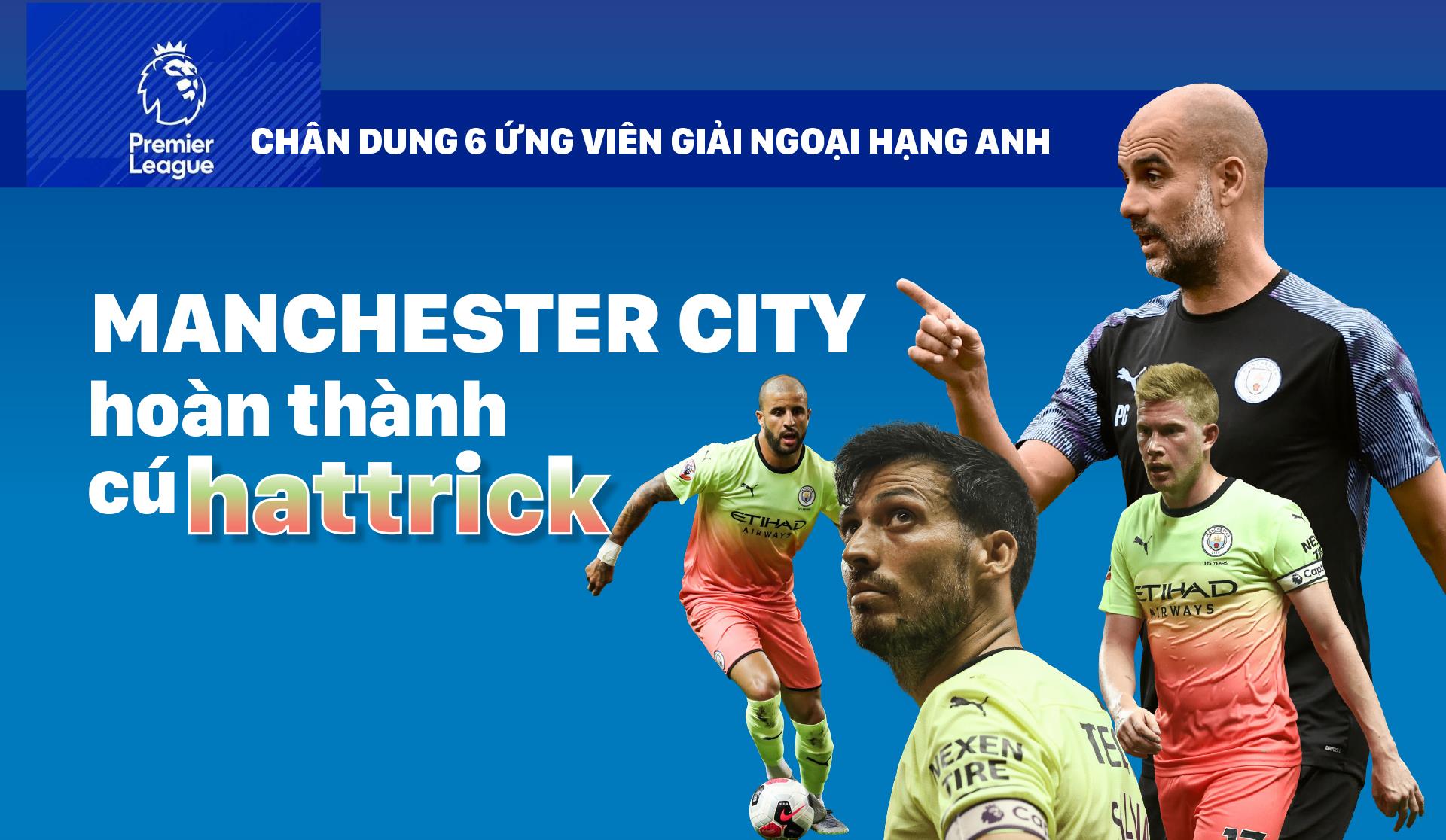 MANCHESTER CITY - hoàn thành cú hattrick