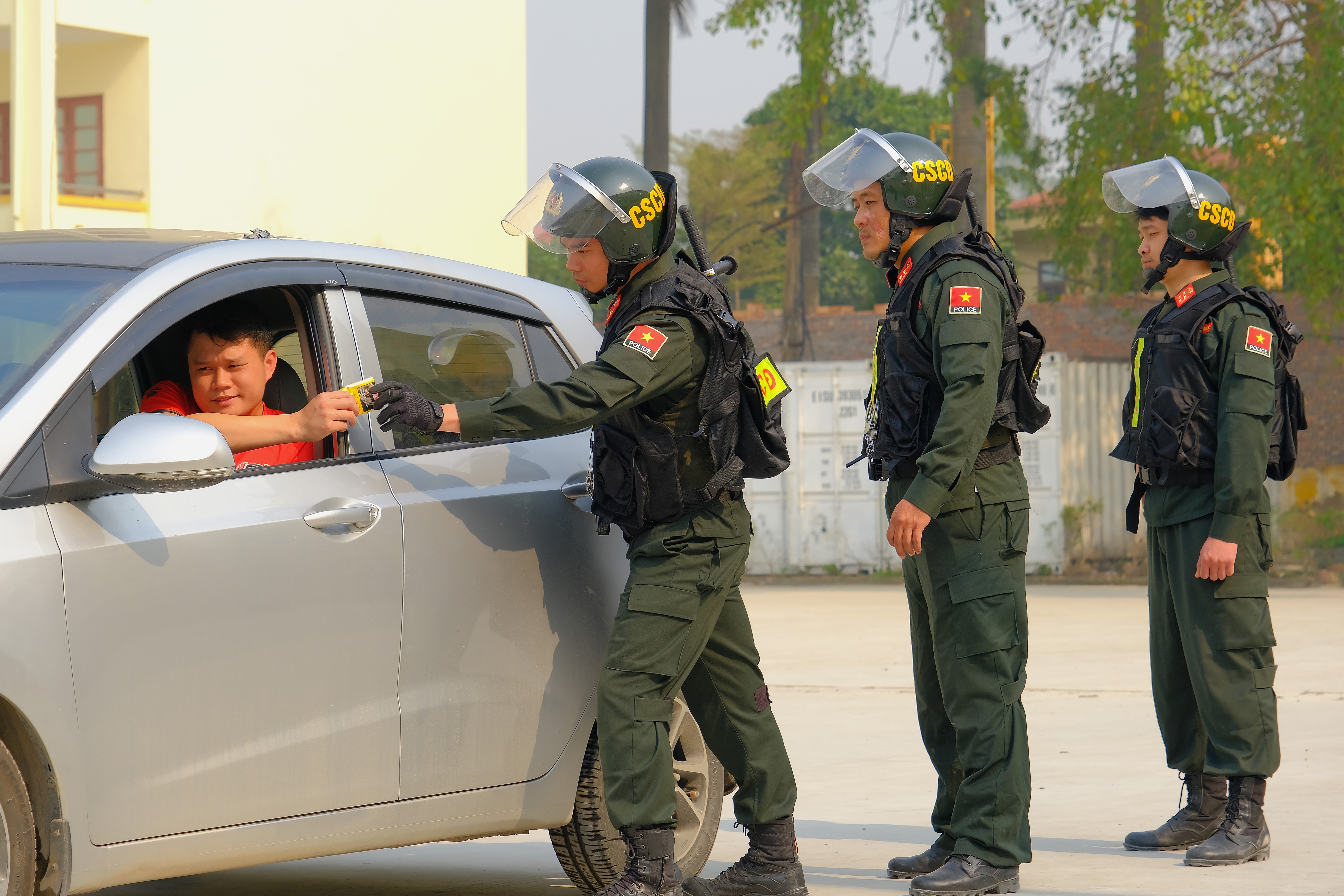 Cảnh sát Gìn giữ Hòa bình diễn tập tấn công tội phạm khi làm nhiệm vụ quốc tế