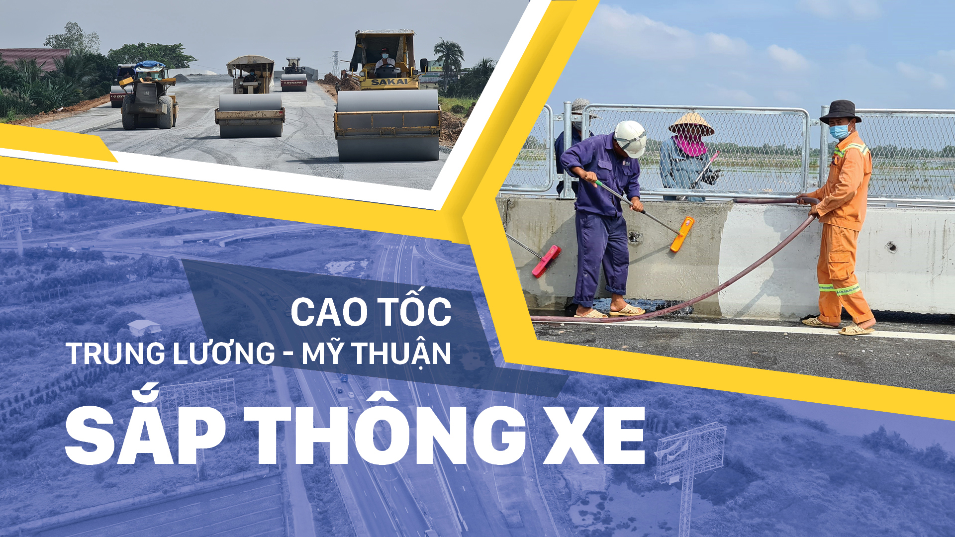 Cao tốc Trung Lương - Mỹ Thuận trước ngày thông xe