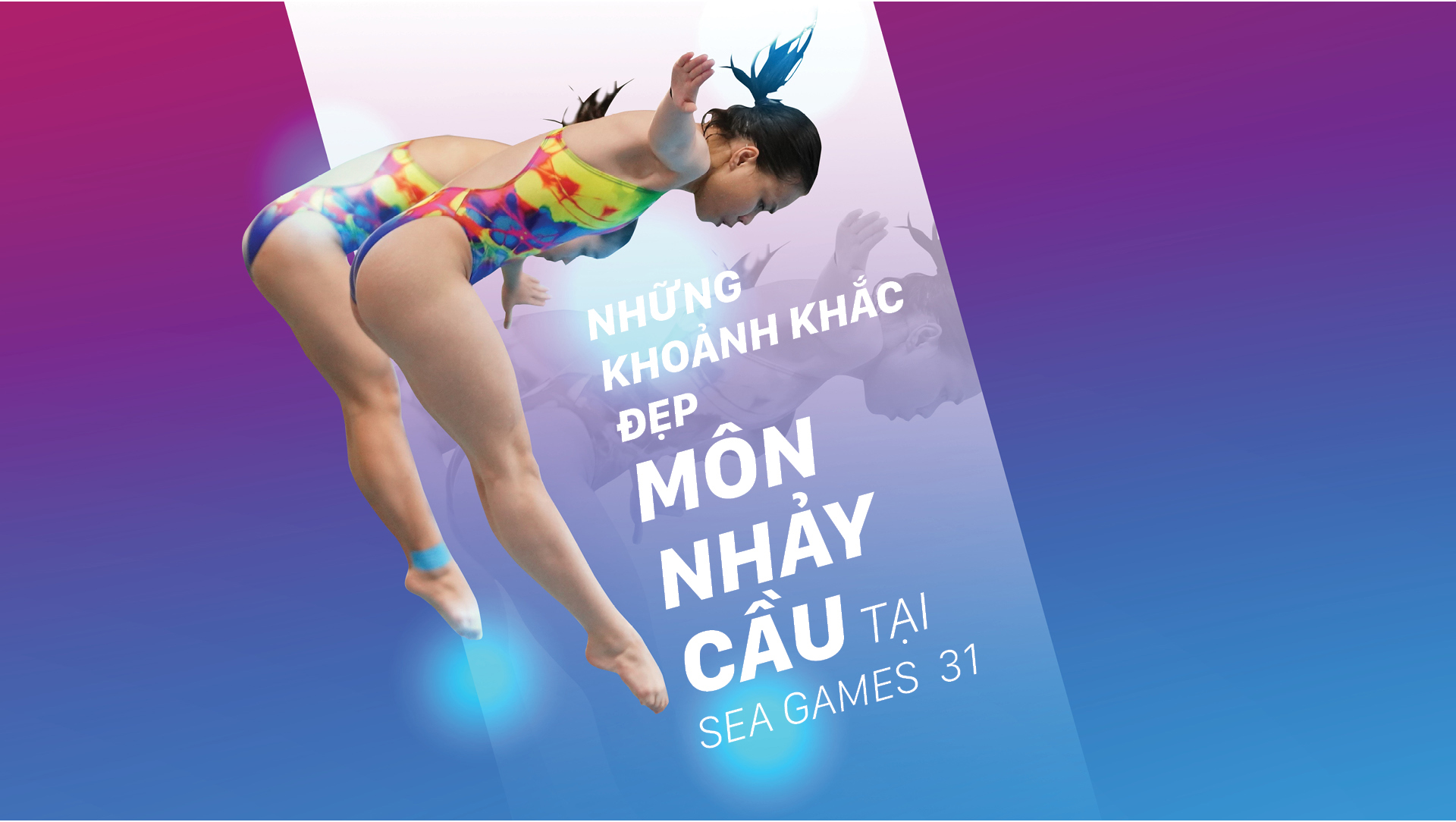 Những khoảnh khắc đẹp của môn nhảy cầu tại SEA Games 31