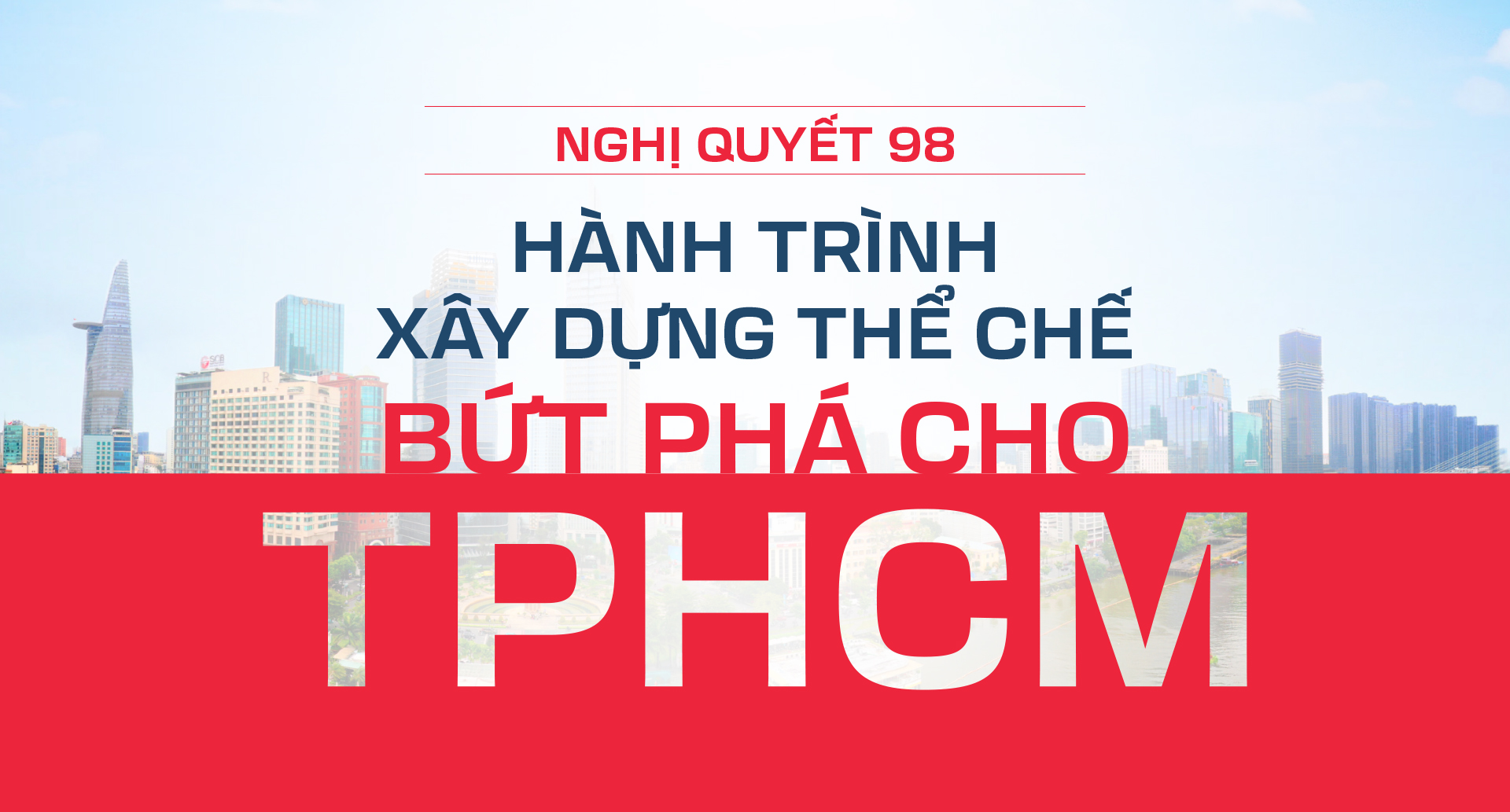 TPHCM nhìn từ trên cao, hướng từ trung tâm qua khu đô thị mới Thủ Thiêm. Ảnh: HOÀNG HÙNG