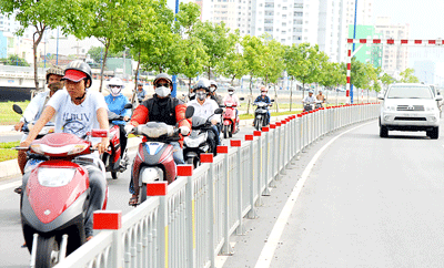 The People's Committee of Ho Chi Minh City has approved an urban design plan, to beautify the landscape along Vo Van Kiet Road (Photo: SGGP) The People's Committee of Ho Chi Minh City has approved an urban design plan, to beautify the landscape along Vo Van Kiet Road (Photo: SGGP)