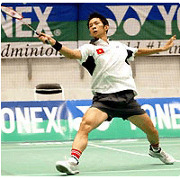 Nguyen Tien Minh at the Asian Badminton Championship 2006