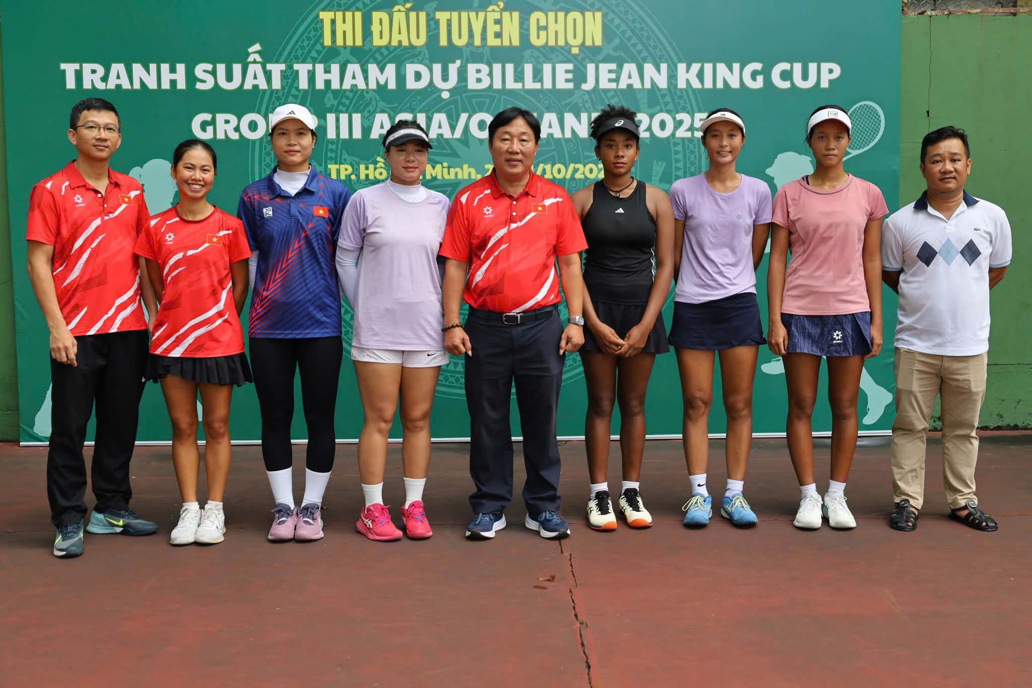 6 tay vợt nữ tranh suất chính thức dự Billie Jean King Cup