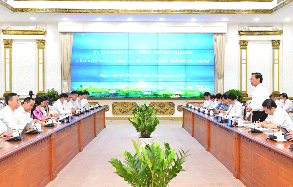 TPHCM và Đại học Quốc gia TPHCM hợp tác, hỗ trợ cùng phát triển ảnh 1 TPHCM và Đại học Quốc gia TPHCM hợp tác, hỗ trợ cùng phát triển ảnh 1
