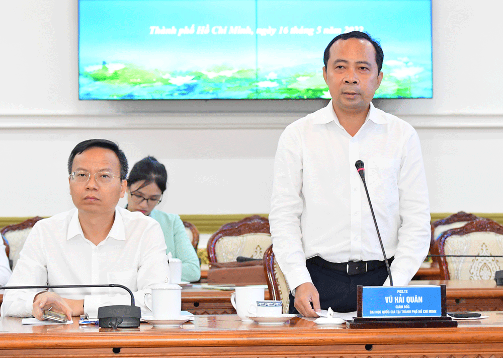 TPHCM và Đại học Quốc gia TPHCM hợp tác, hỗ trợ cùng phát triển ảnh 2 TPHCM và Đại học Quốc gia TPHCM hợp tác, hỗ trợ cùng phát triển ảnh 2