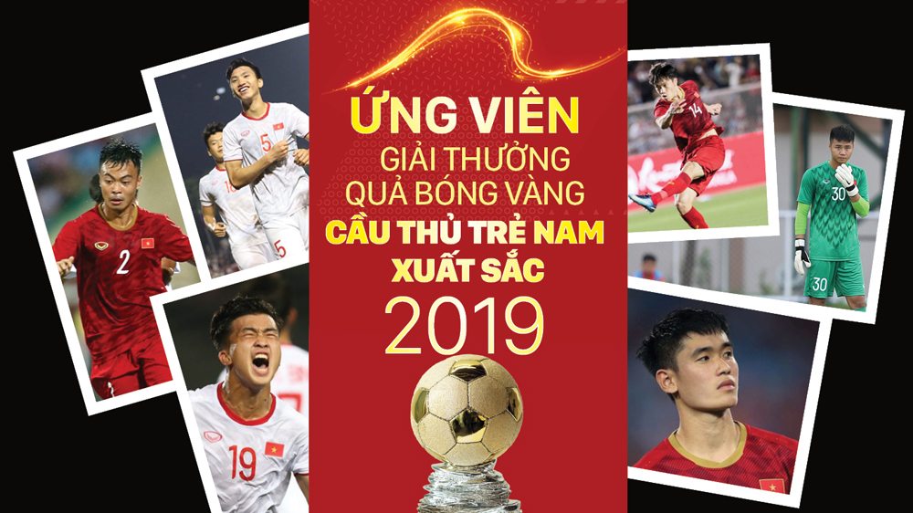 Ứng viên giải thưởng Quả bóng vàng cầu thủ trẻ nam xuất sắc 2019