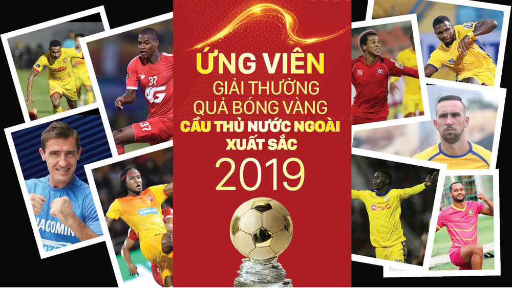 Ứng viên giải thưởng Quả bóng vàng cầu thủ nước ngoài xuất sắc 2019