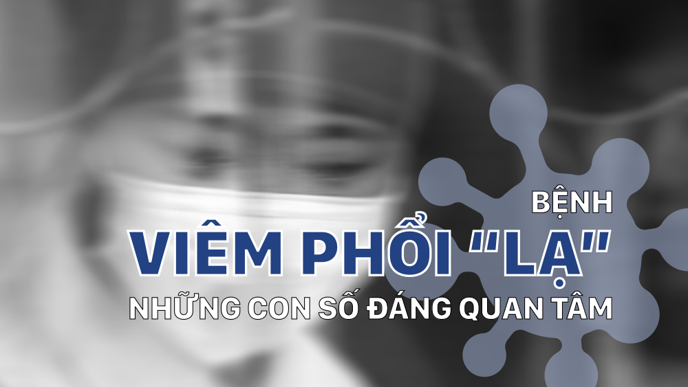 Bệnh viêm phổi “lạ” - Những con số đáng quan tâm