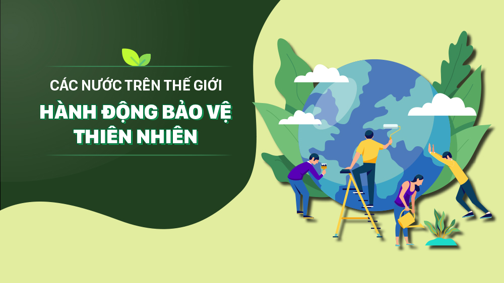 Các nước trên thế giới hành động bảo vệ thiên nhiên