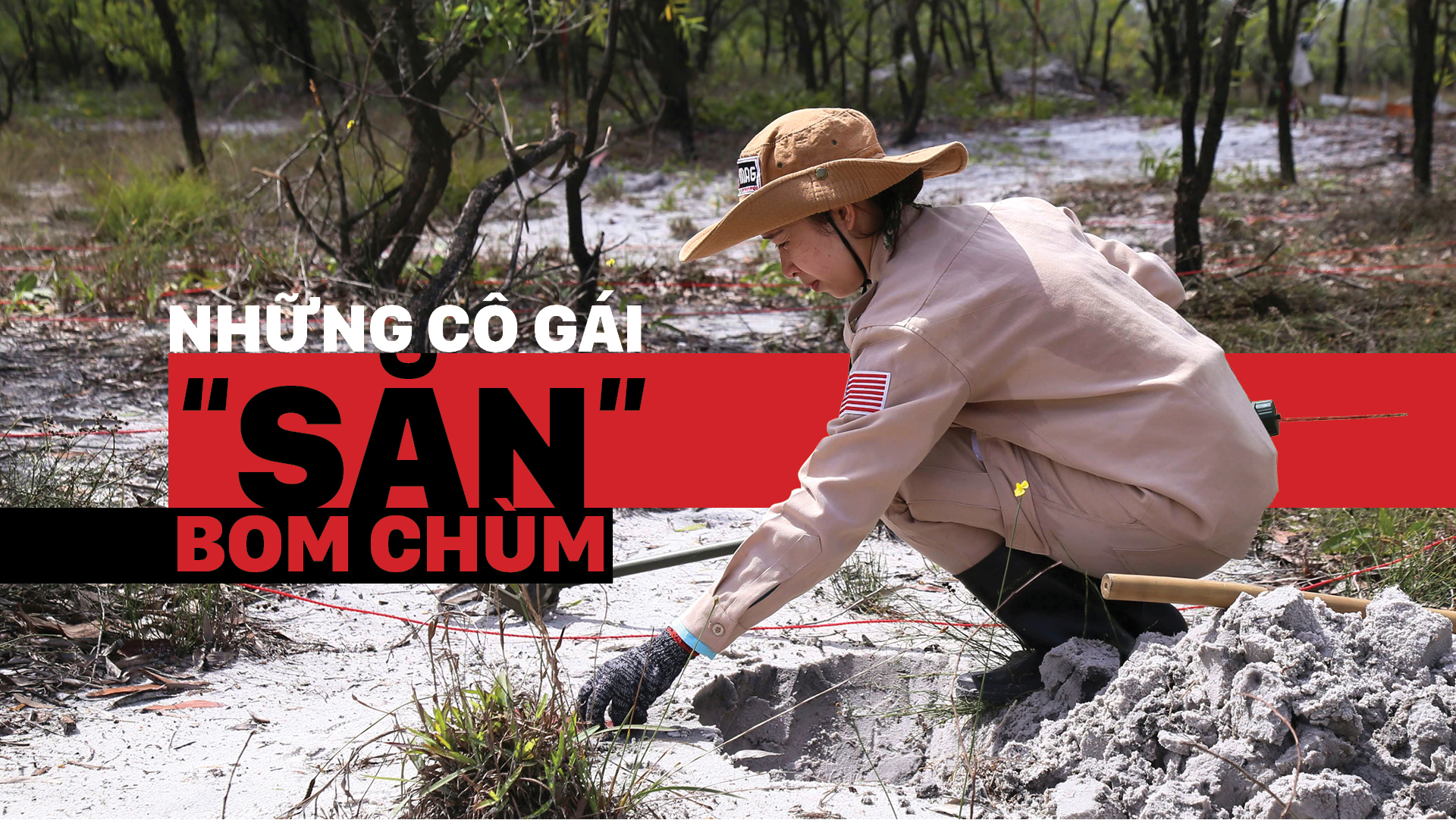 Những cô gái “săn” bom chùm