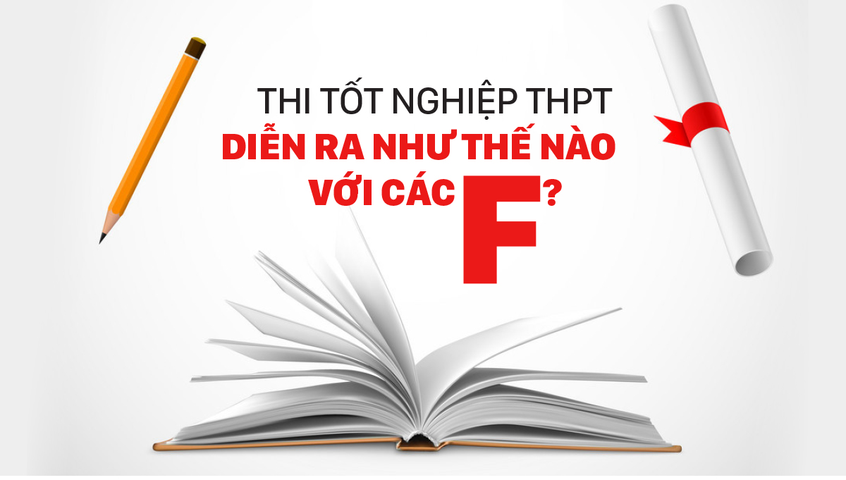 Việc thi tốt nghiệp THPT diễn ra như thế nào đối với các F?