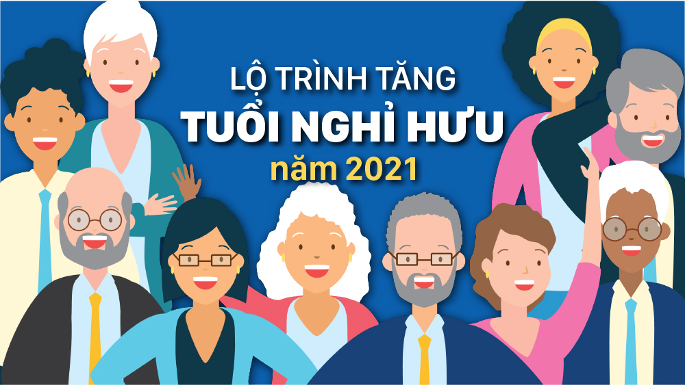 Lộ trình tăng tuổi nghỉ hưu từ năm 2021