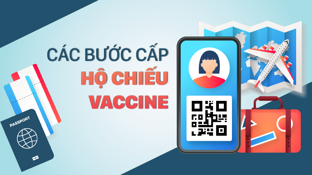 Các bước cấp hộ chiếu vaccine