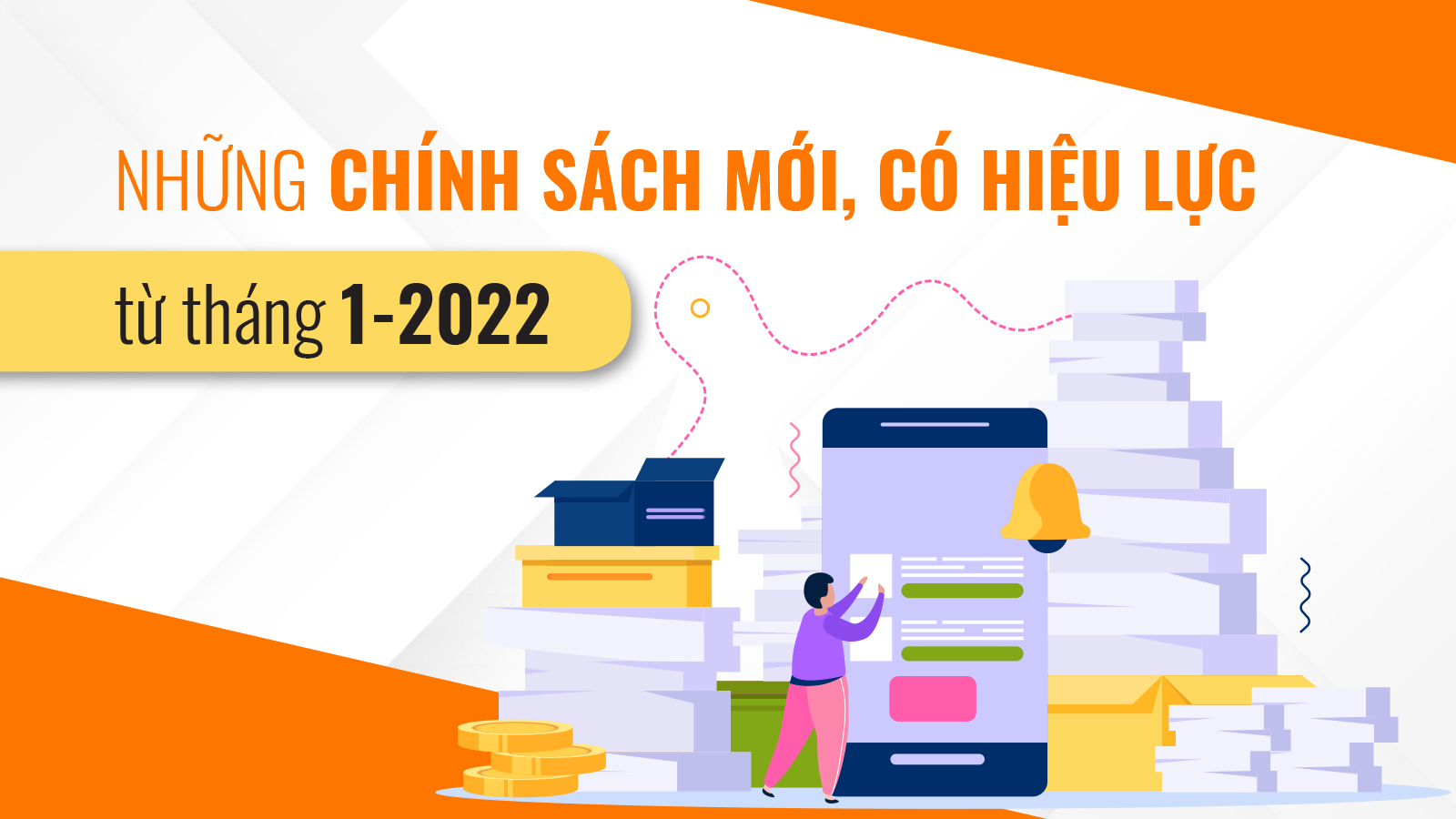 Những chính sách mới, có hiệu lực từ tháng 1-2022