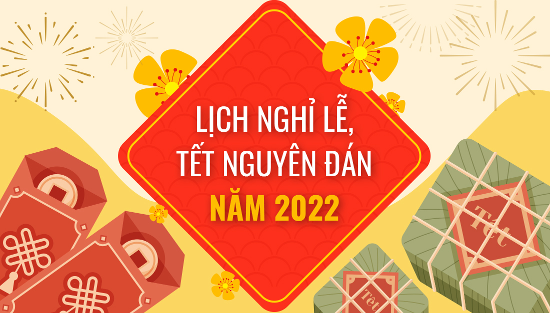 Lịch nghỉ Tết Nguyên đán và các ngày lễ khác trong năm 2022