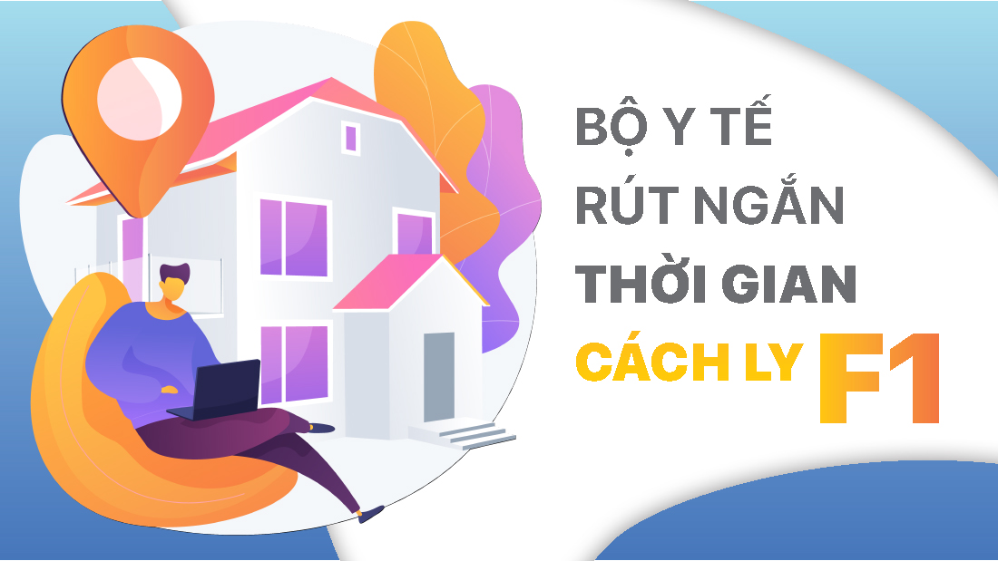 Rút ngắn thời gian cách ly F1 tại nhà