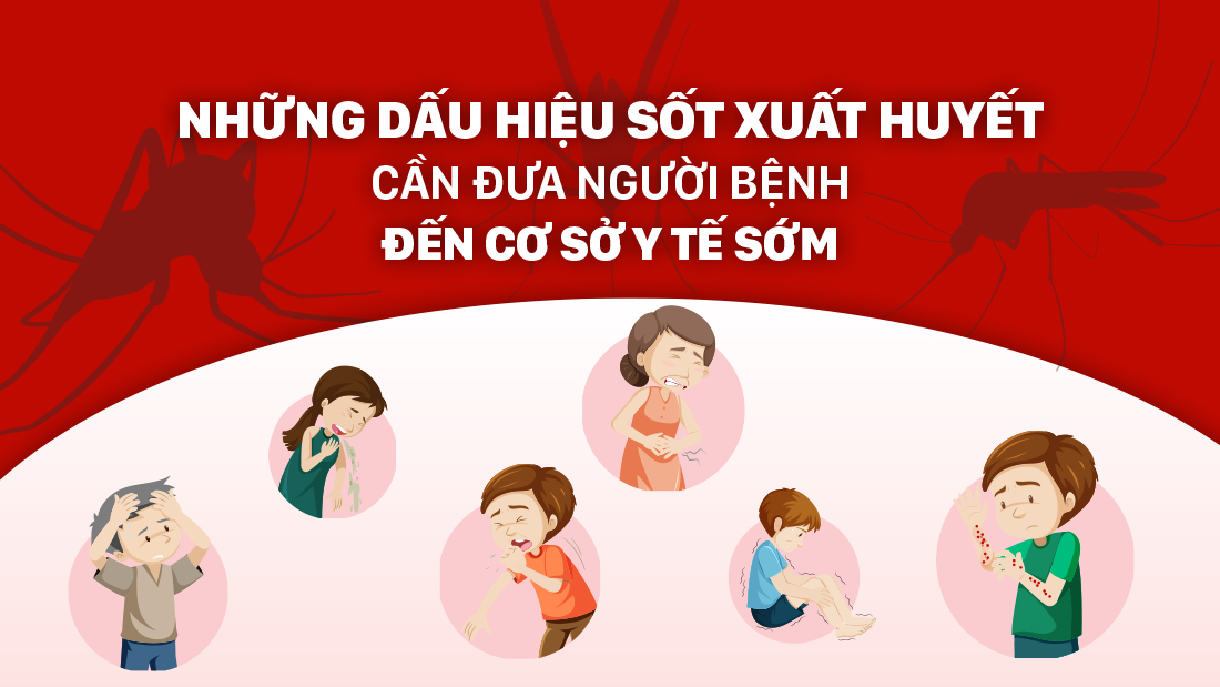 Sốt xuất huyết: Thấy 6 dấu hiệu này, đưa người bệnh đến cơ sở y tế gấp