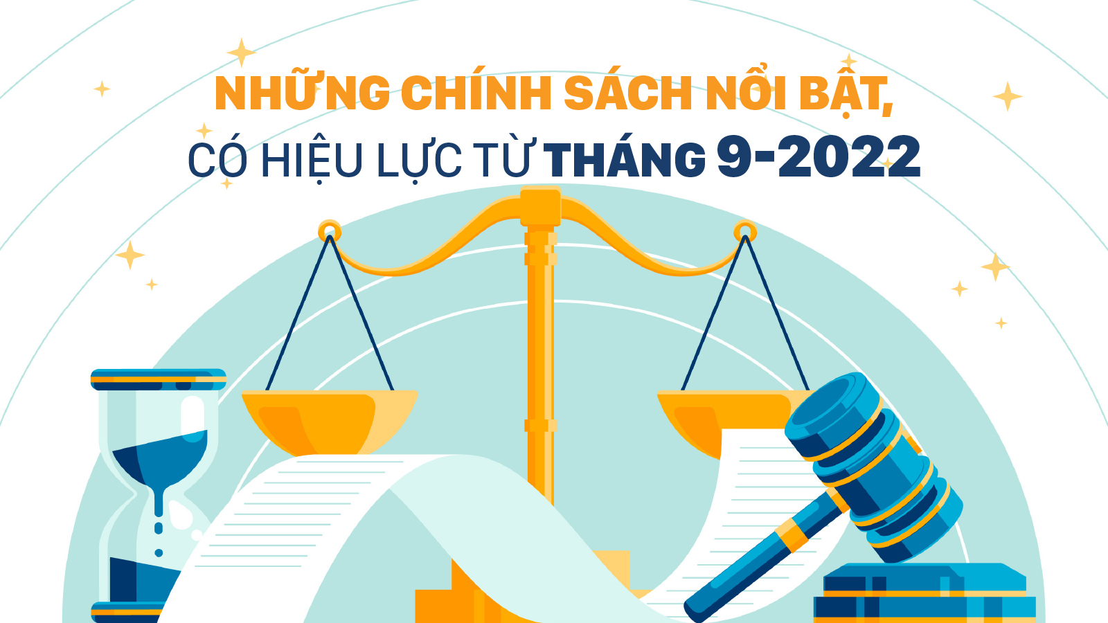 Những chính sách nổi bật, có hiệu lực từ tháng 9-2022