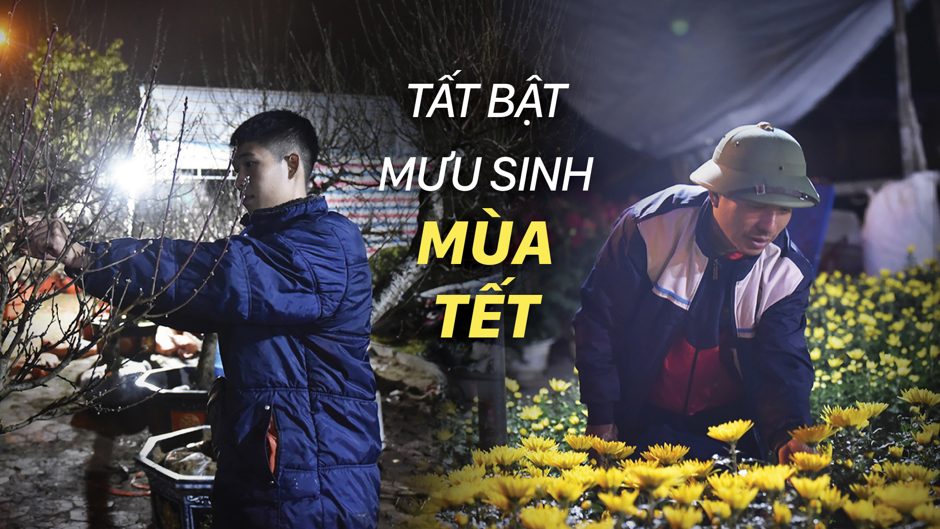 Tất bật mưu sinh mùa Tết 