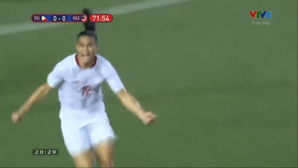 U22 Philippines - U22 Malaysia 1-0: Aguinaldo giành 3 điểm quý giá cho HLV Milojevic 