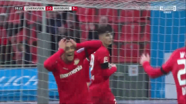 Bayer Leverkusen - Augsburg 2-0: Moussa Diaby, Nadiem Amiri tỏa sáng giành 3 điểm