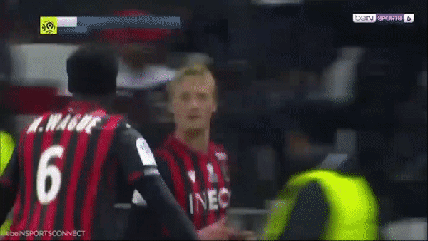 Nice - AS Monaco 2-1: Kasper Dolberg xuất sắc lập cú đúp, Stevan Jovetic nhận thẻ đỏ