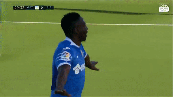 Getafe - Eibar 1-1: Getafe: Etebo mở màn, Charles buộc chia điểm 