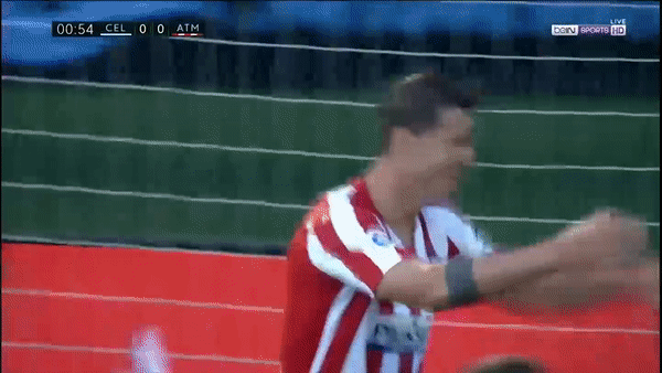 Celta Vigo - Atletico Madrid 1-1: Morata lập công giây thứ 50 nhưng Beltran níu chân HLV Diego Simeone